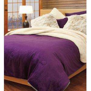 Cobertor Básico Invernal Morado EHM